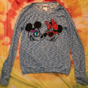 Mickey and Minnie Disney Authentic Sweater, sz M